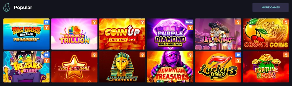 IZZI Casino Games